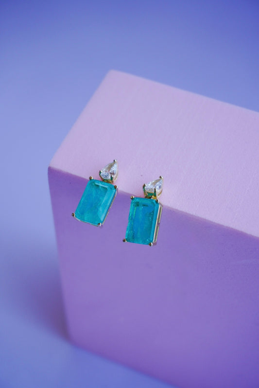 Aretes plata Aria