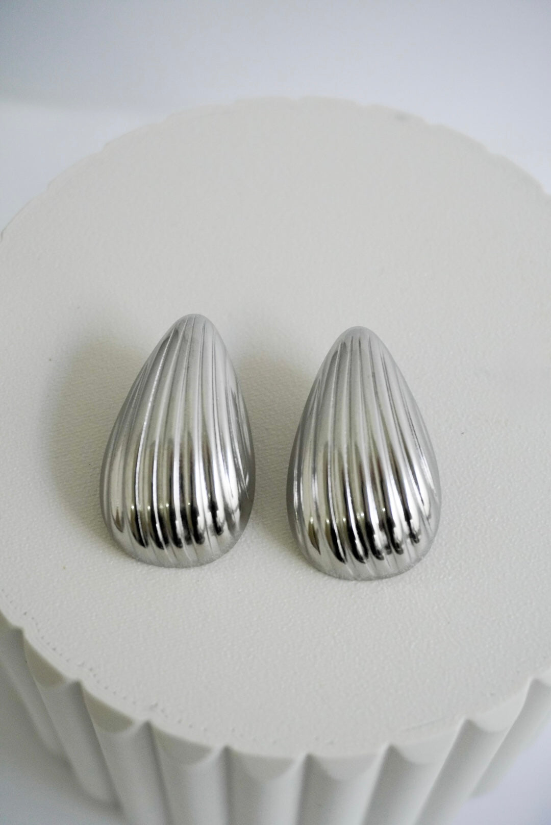 Aretes Eva Plata