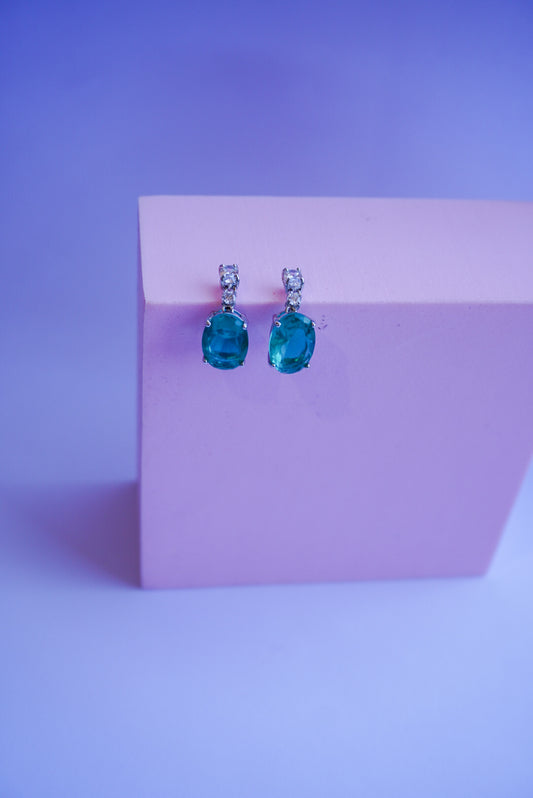 Aretes plata Nora